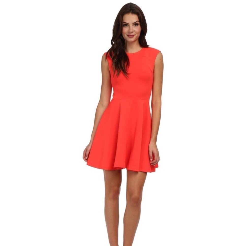 Ted Baker Arwyn Dress in Coral