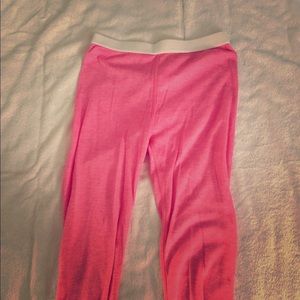 Pink long johns