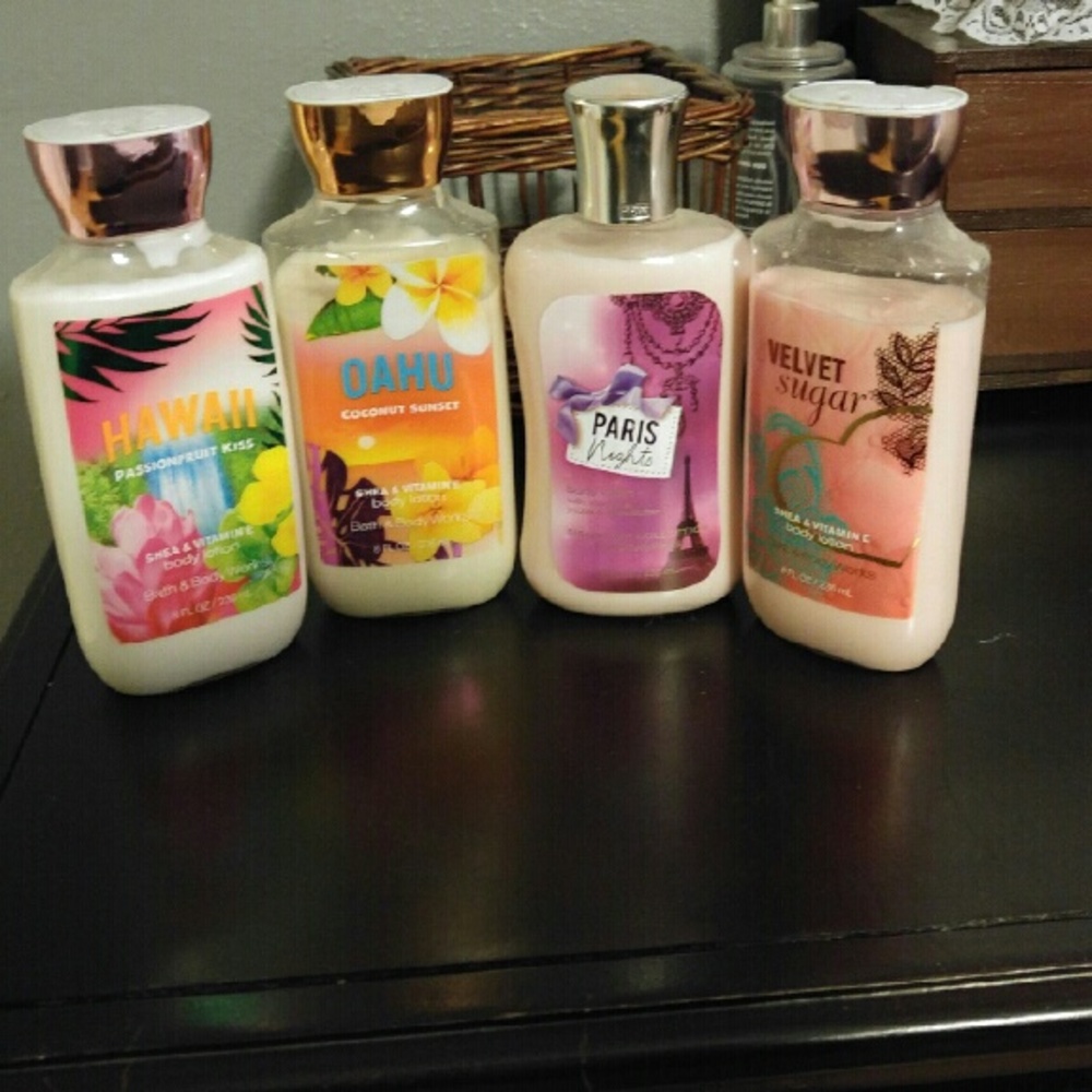 Bath and Body Works lotion