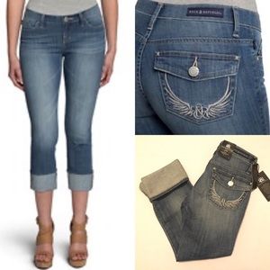 Kendall Coney Island Capri rock and republic jean