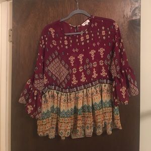 Cute multicolor blouse