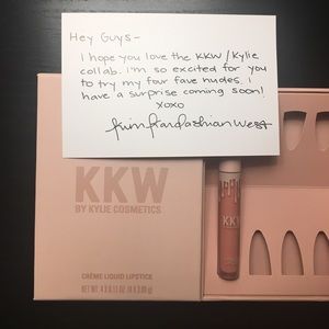 KKW by Kylie Cosmetics Creme Lipstick in Kim