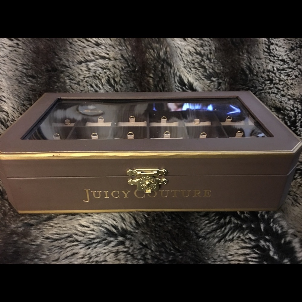 Juicy couture charm box holder