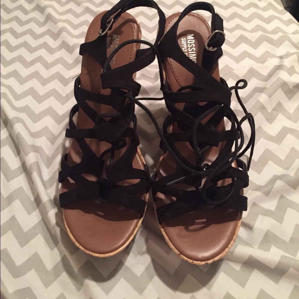 Target strappy wedges