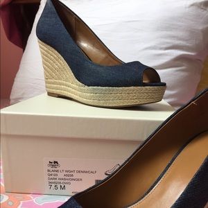 Coach Open-toed Wedges
