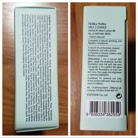 Holika Holika FACE2CHANGE DoDoCat GLOW Cushion BB - Picture 8 of 8