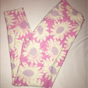 TC floral Lularoe leggings