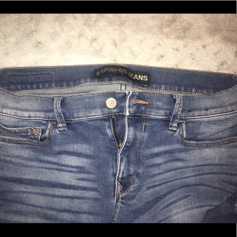 Express Mid Rise Jegging (skinny jeans )