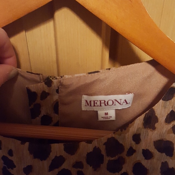 Leopard print shell top - Picture 3 of 3