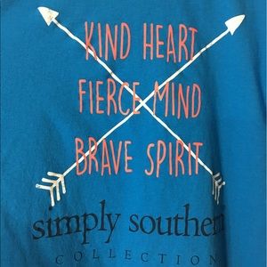 Large simply southern tshirt