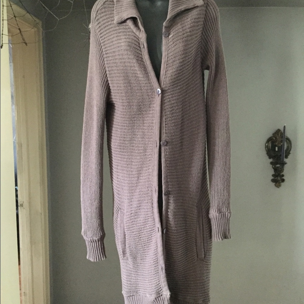 Fluxus Olive Green Slim Fit Ling Sweater