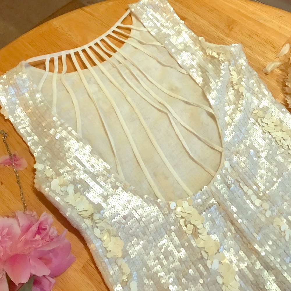 Little White Cocktail Dress Bachelorette NWT