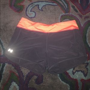 Under armour exercise shorts