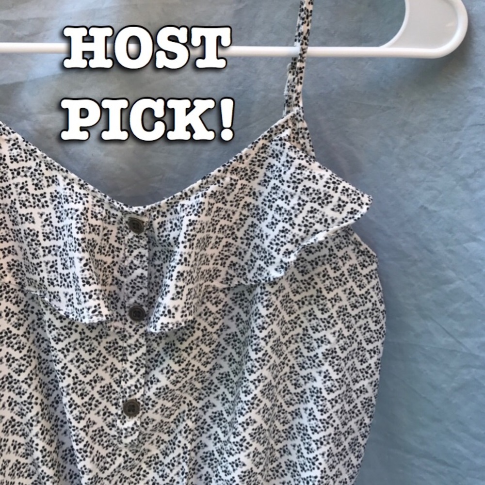 Patterned Romper with Pockets