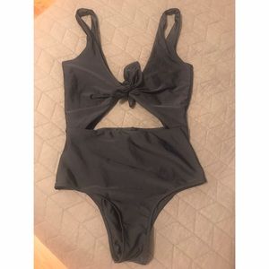 Black Lolli One Piece Swimmie