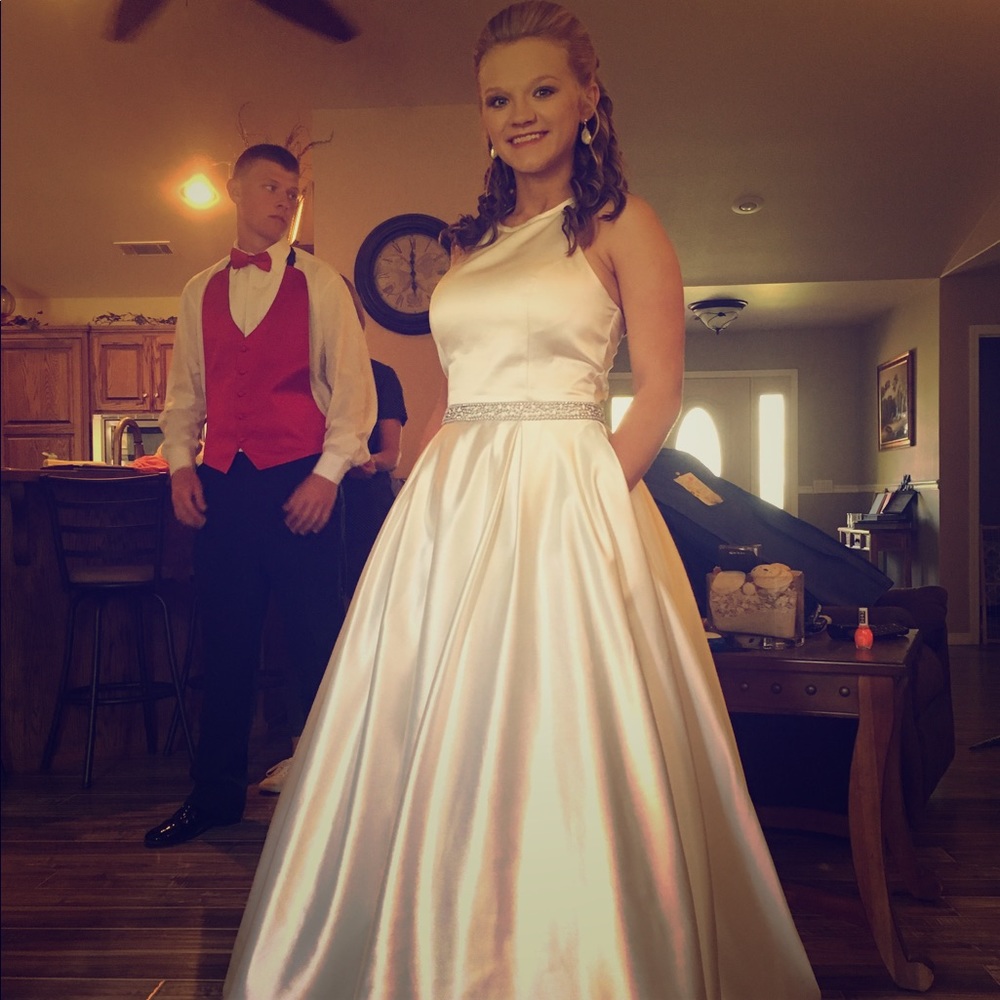 Prom dress worn once! GREAT CONDITION!
