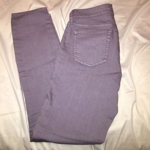 Gap 1969 always skinny jeans 27/4R lavender