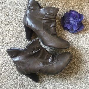 Madden Girl Kitten Heel Ankle Boots