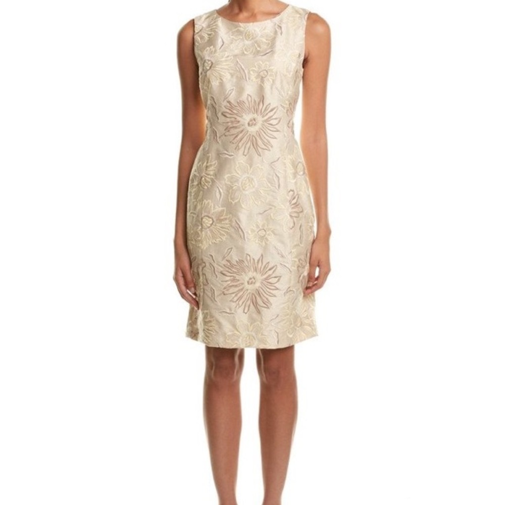 Lafayette Silk Sleeveless Sheath. Sublime!