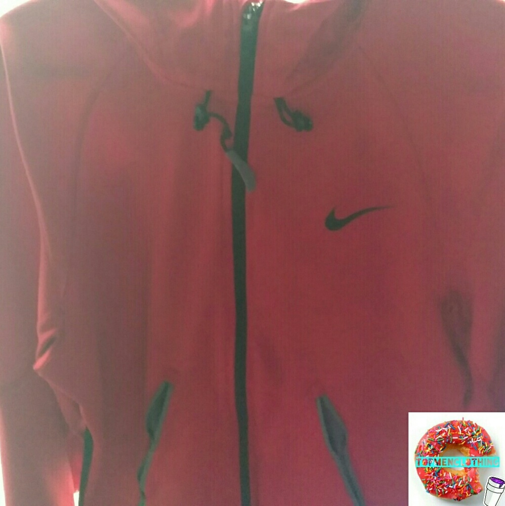 Nike Red&Black Windbreaker