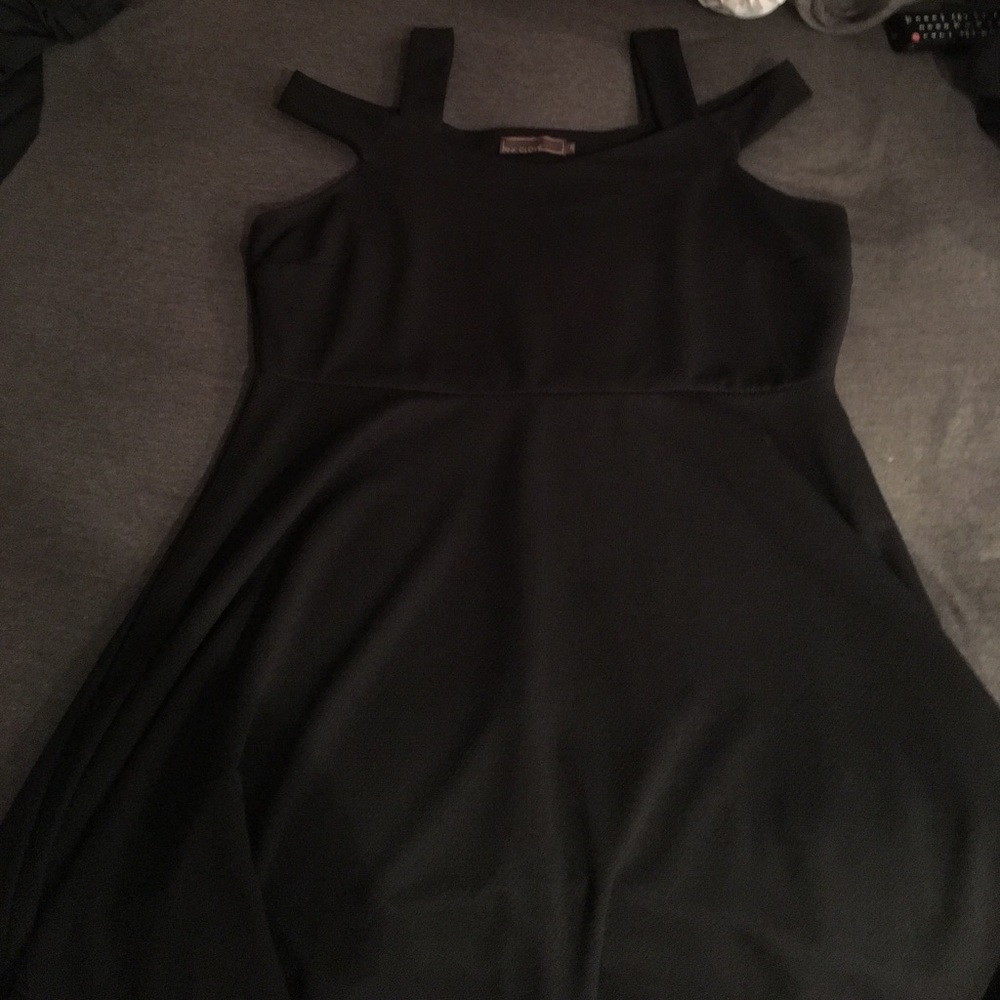 Plus size little black dress