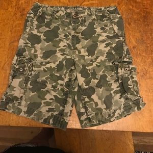 Areopostole Camouflage Cargo Shorts Size 33