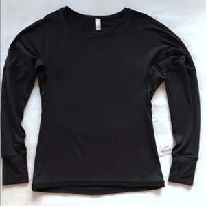 NWT Lululemon Gear Up Long Sleeve sz 2 Black