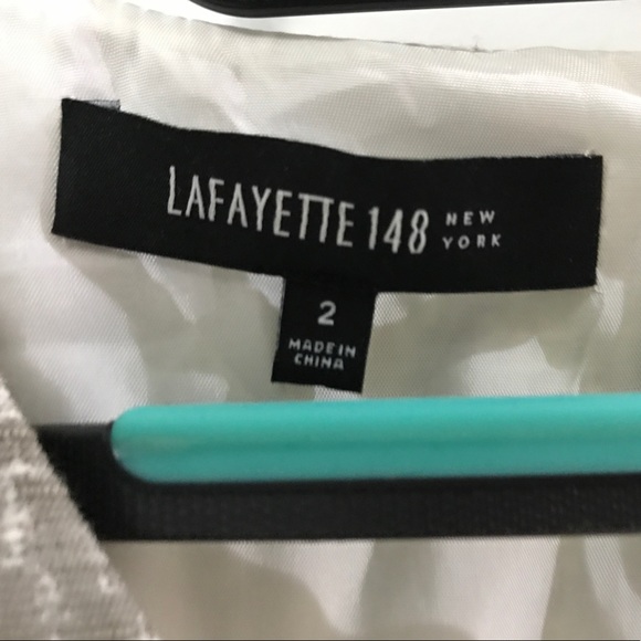 Lafayette 148 Taupe Sleeveless Sheath - Picture 2 of 6