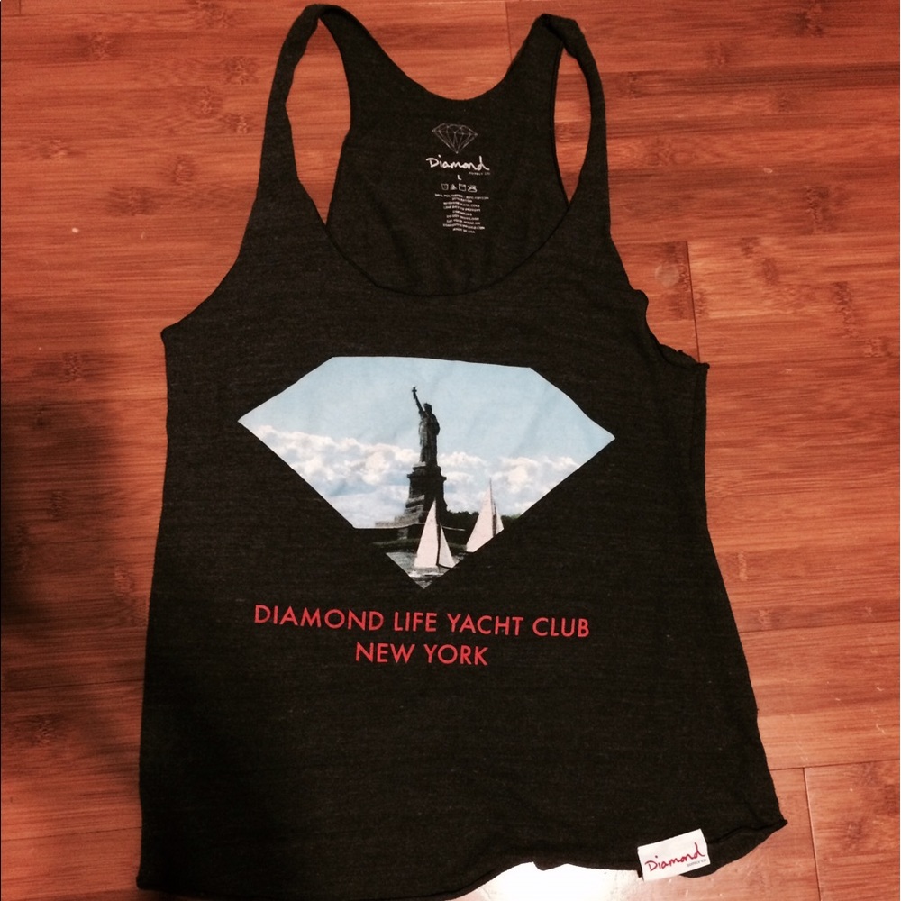 Diamond tank top