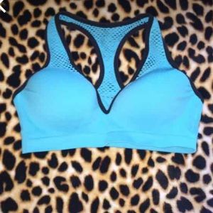 PINK push up sports bra