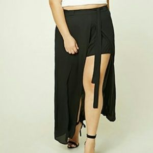 Forever 21 plus size Maxi skort
