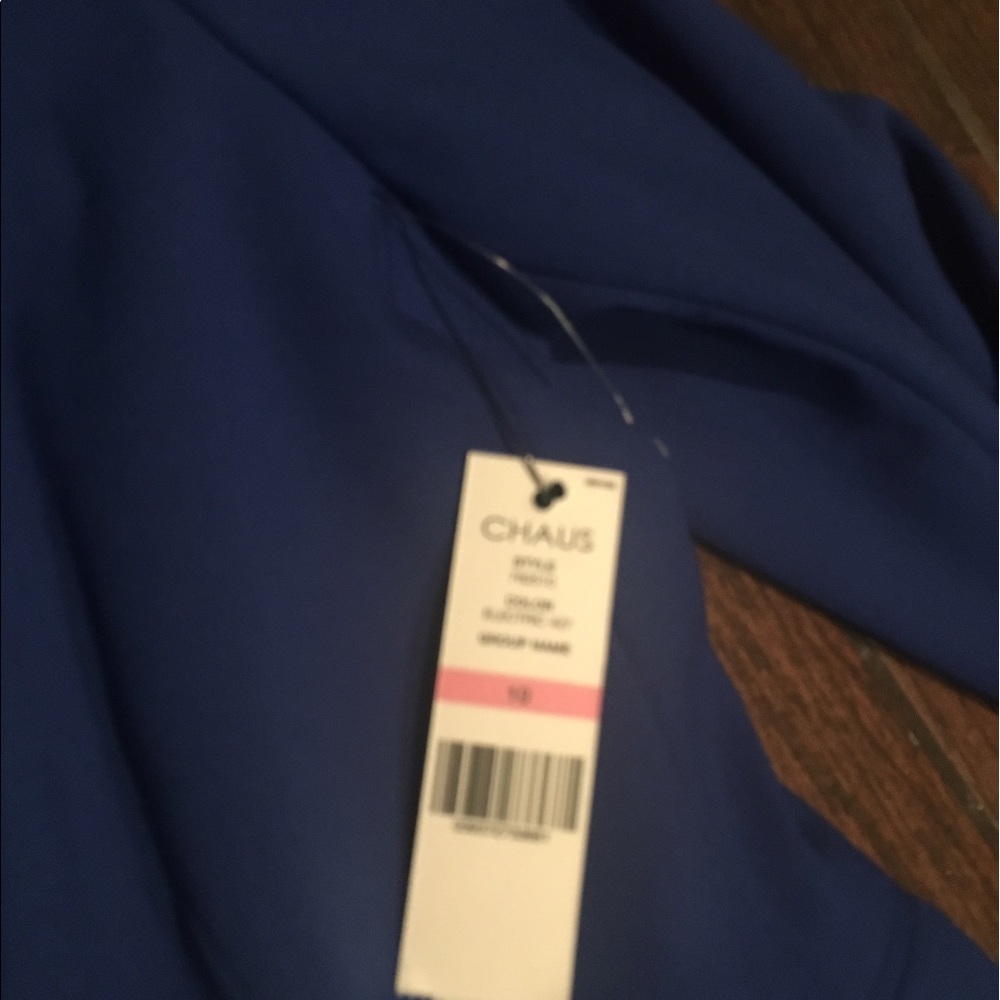 Chaus solid single button jacket - Picture 3 of 3