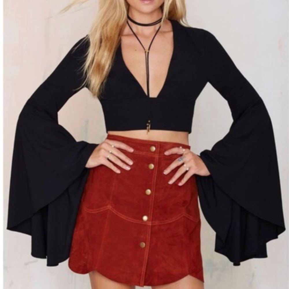 Sold ♣️ Castin Bells!  Crop Top from Nasty Gal
