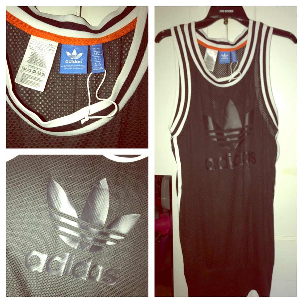 Mesh adidas dress!