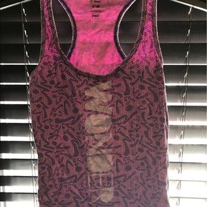 Official Zumba pink and purple racer back tank