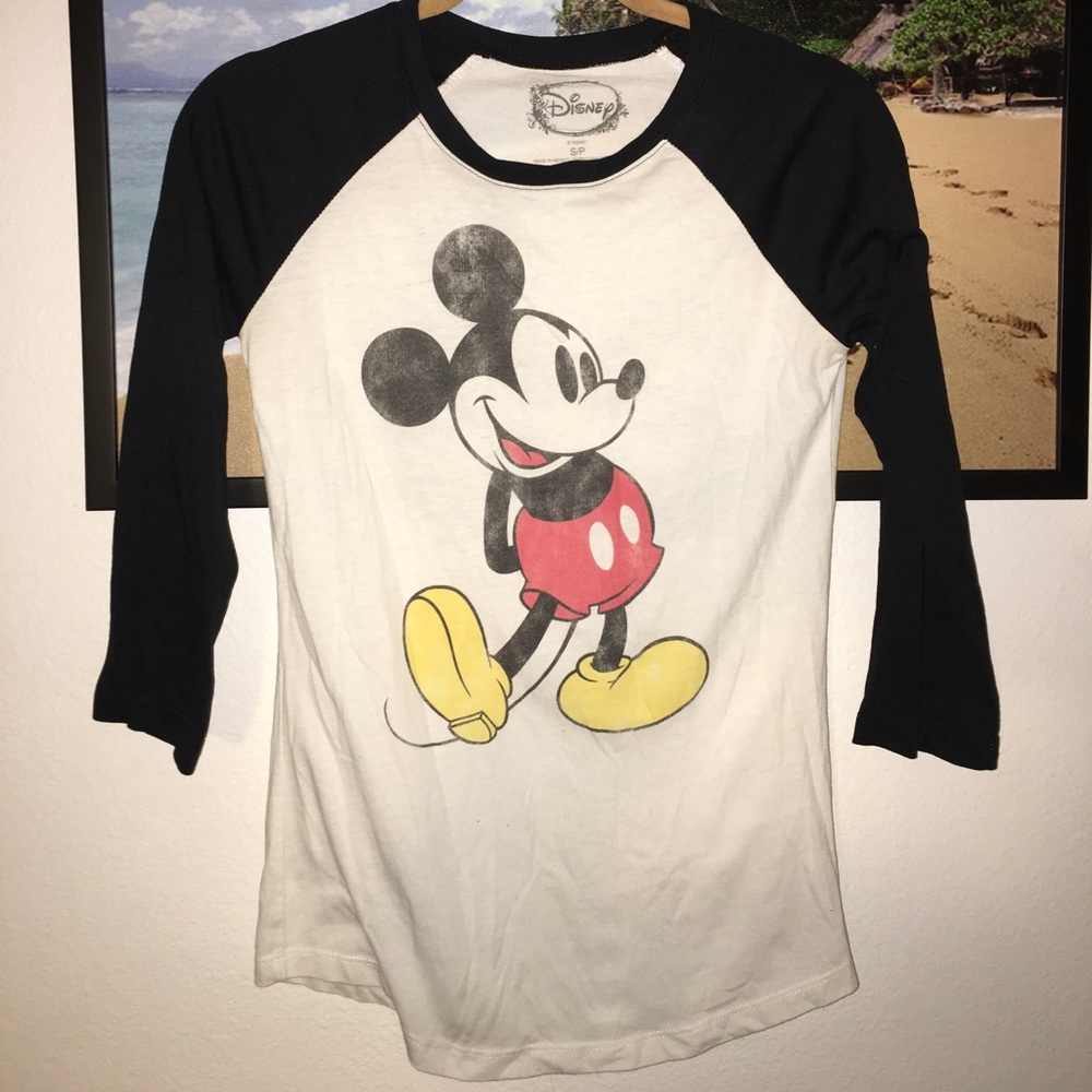 Authentic Vintage Disney T shirt raglan