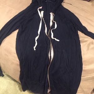 Navy Blue Brandy Melville Hoodie