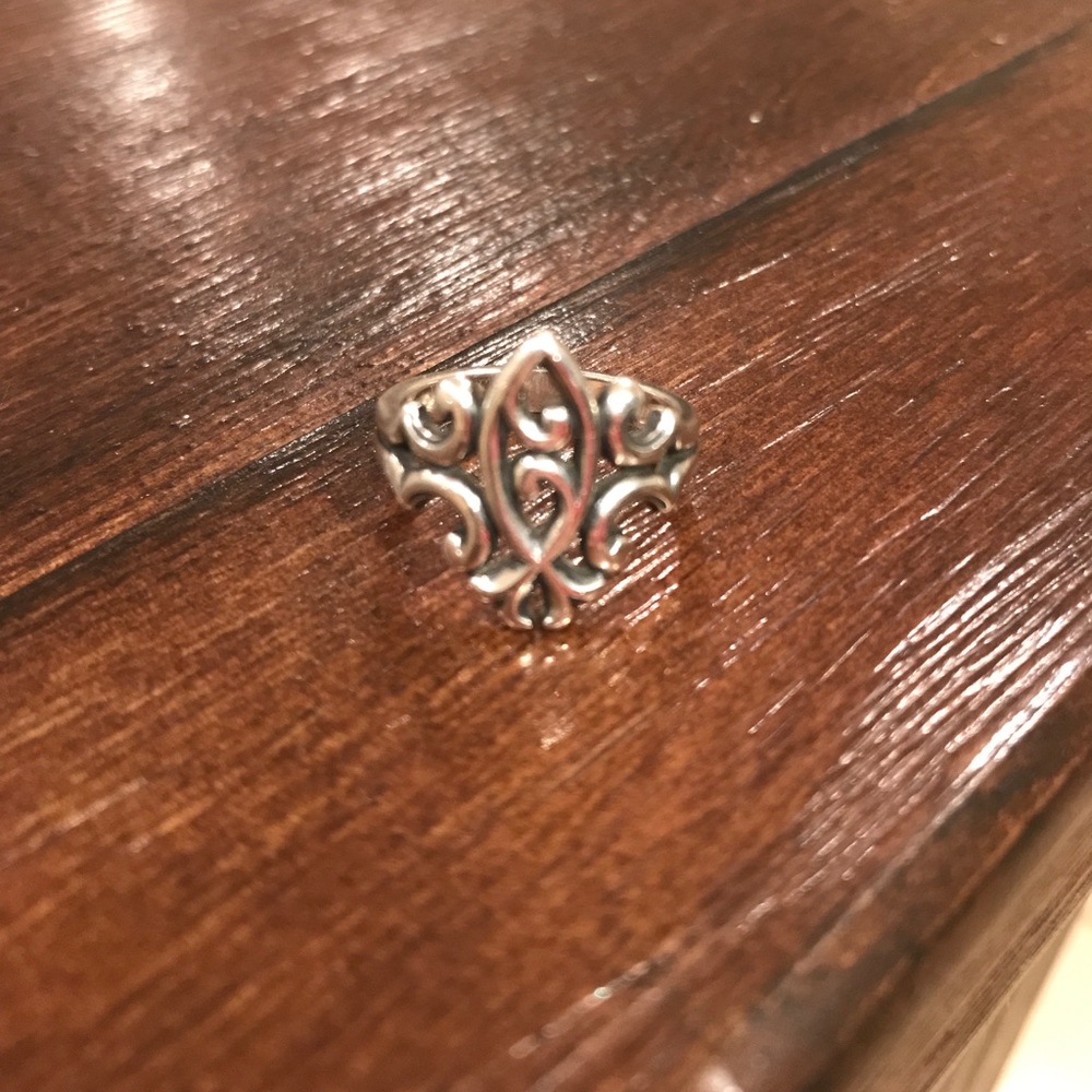 James Avery "Scrolled Ichthus" Ring