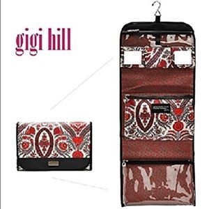Gigi Hill Martha Toiletry Makeup Case Flourish New