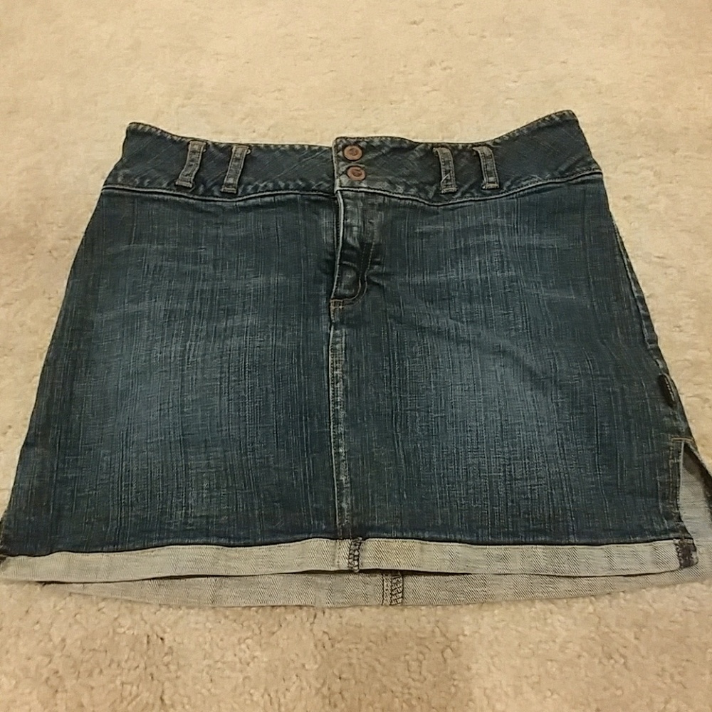 Denim skirt