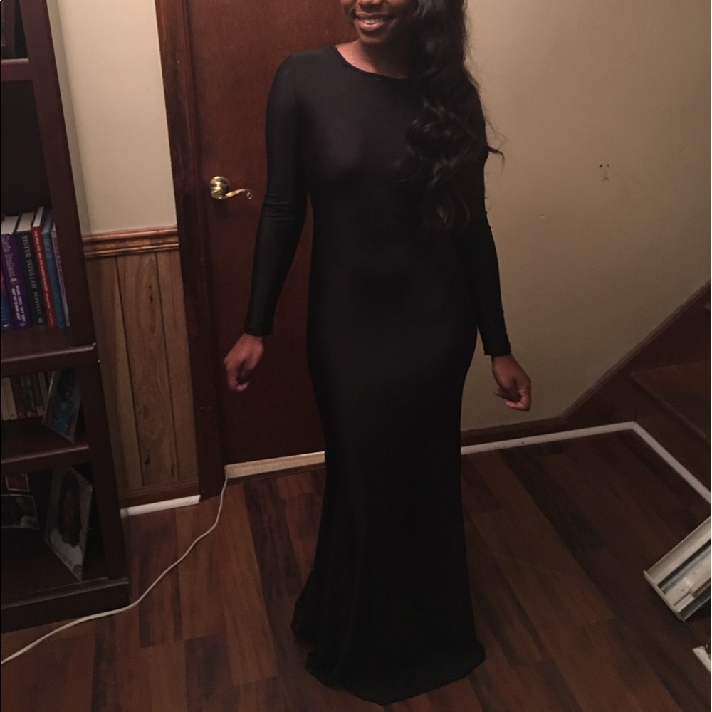 Elegant black dress