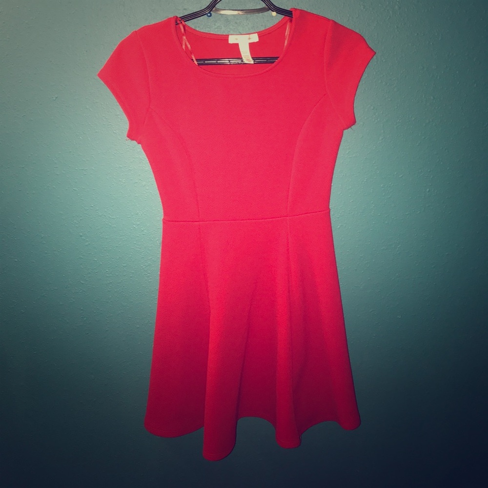 Red dress