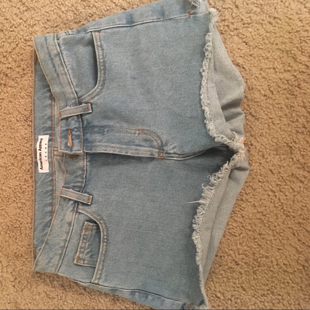 American Apparel high wasted shorts