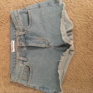 American Apparel high wasted shorts