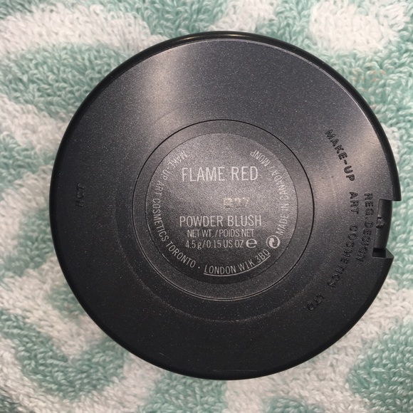 🔴SOLD - M•A•C Cosmetics Flame Red Blush🔥❤️ - Picture 3 of 3