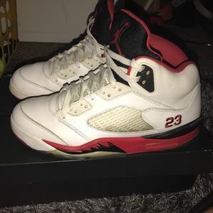 Jordan Fire Red 5 no original box