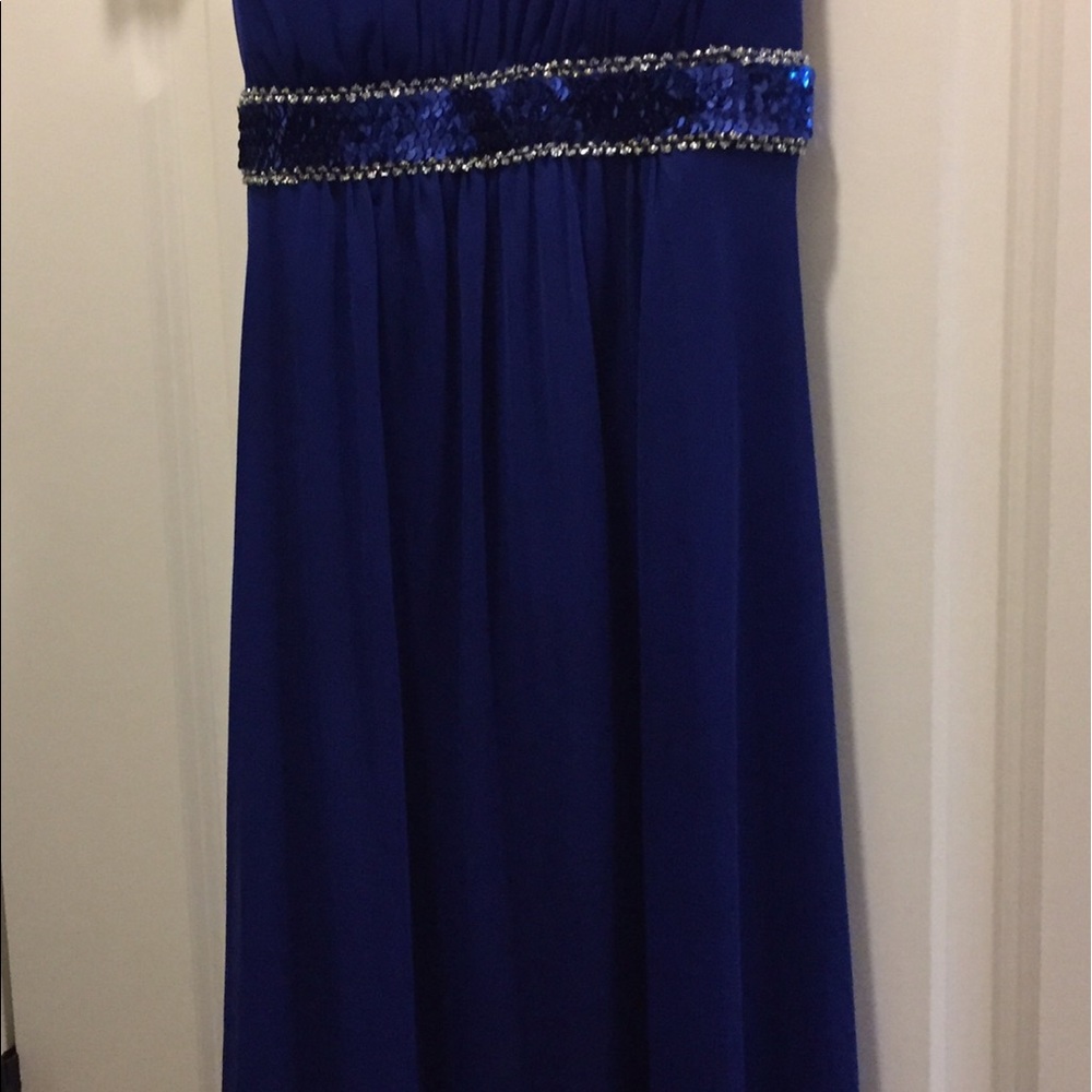 Dressy wispy bottom dress