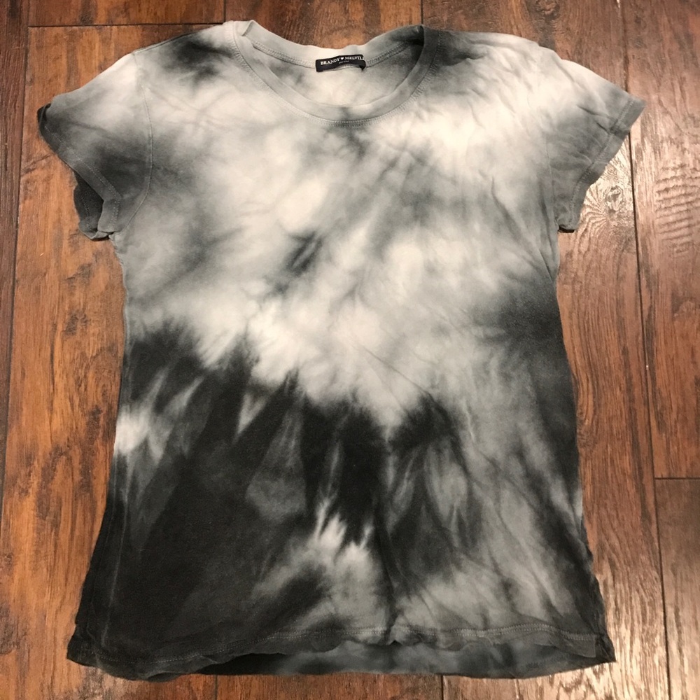 Black Tie Dye Brandy Melville Shirt