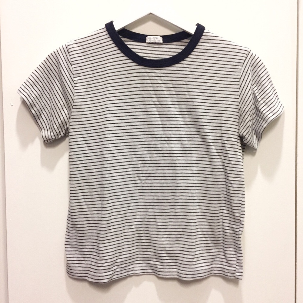 Brandy Melville John Galt Striped T-shirt