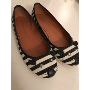 Marc by Marc jacobs striped mouse espadrille flat